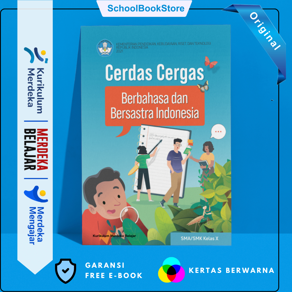 Jual Buku Bahasa Indonesia Kelas 10 SMA/SMK Kurikulum Merdeka Belajar ...