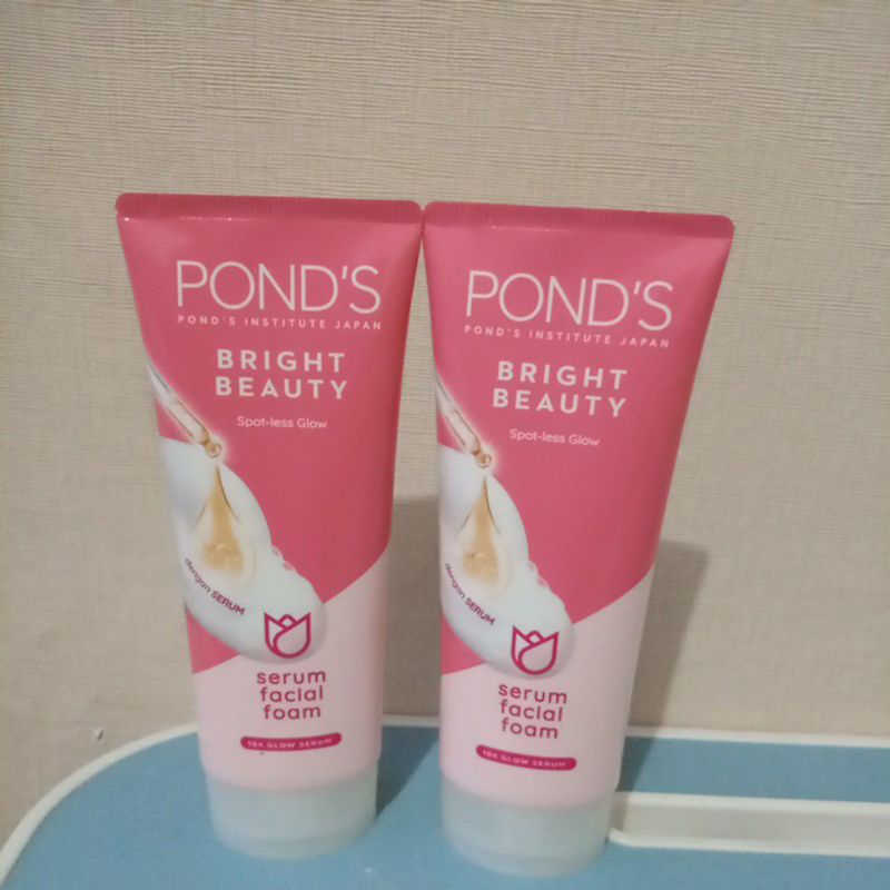 Jual PONDS Bright Beauty Facial Foam 100g - TWIN PACK | Shopee Indonesia