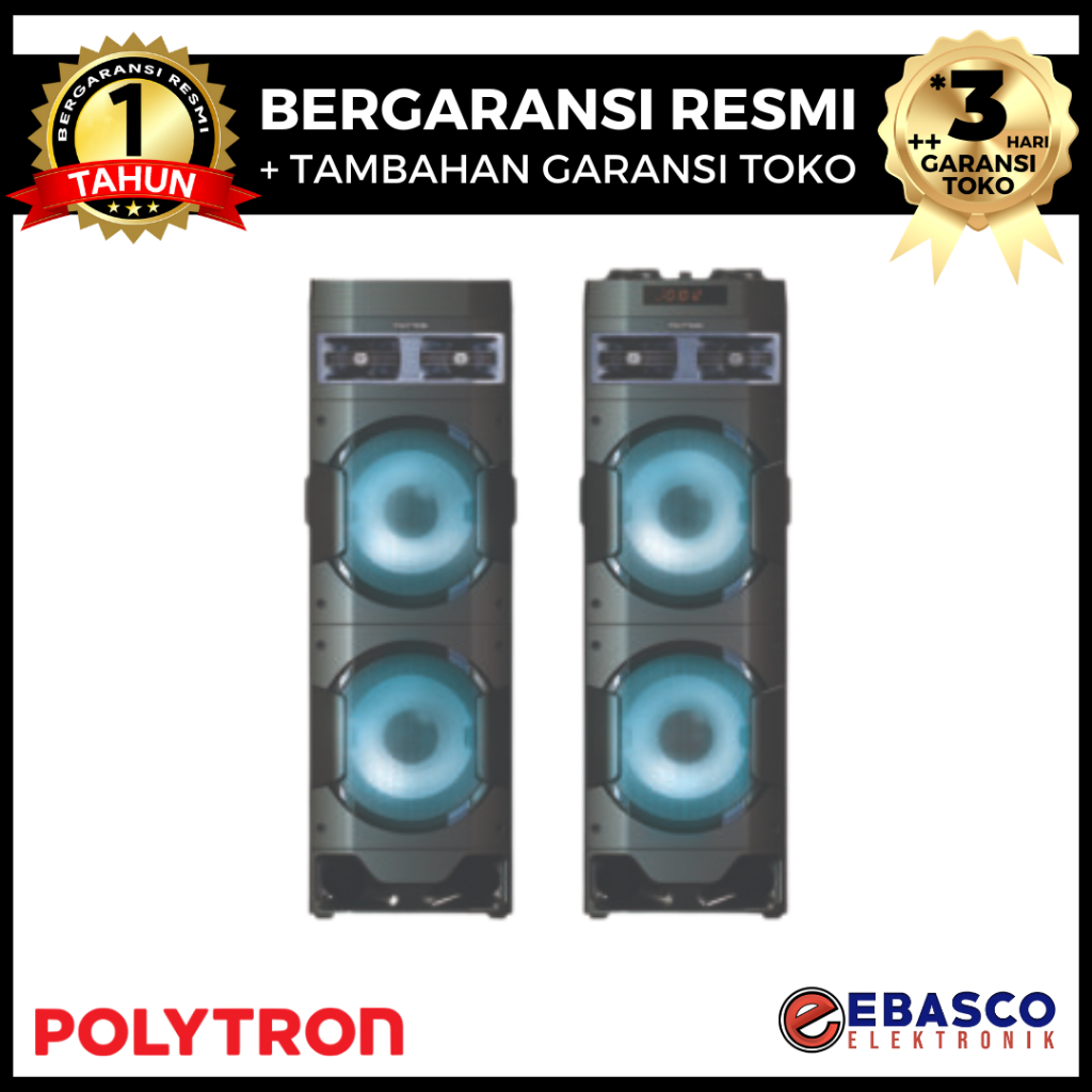 Jual Polytron Speaker Aktif Pas 10df22 Dengan Bluetooth Double