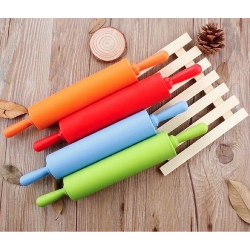 Jual Rolling pin penggiling roti adonan kue perlengkapan dekorasi bento ...