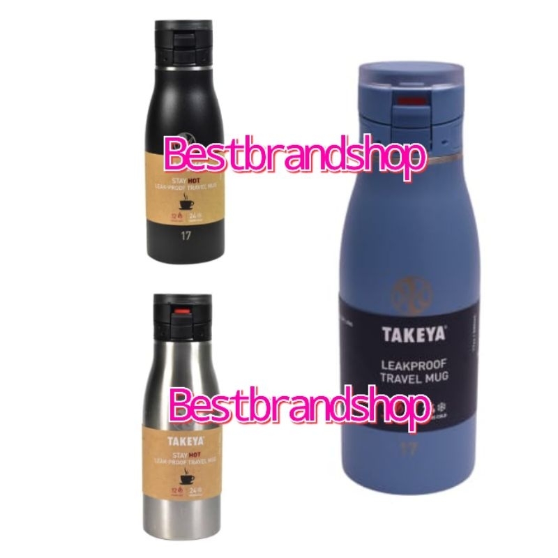Jual TAKEYA MUG VACUUM FLASK TRAVEL INSULATED TRAVEL MUG 17OZ 500 ML
