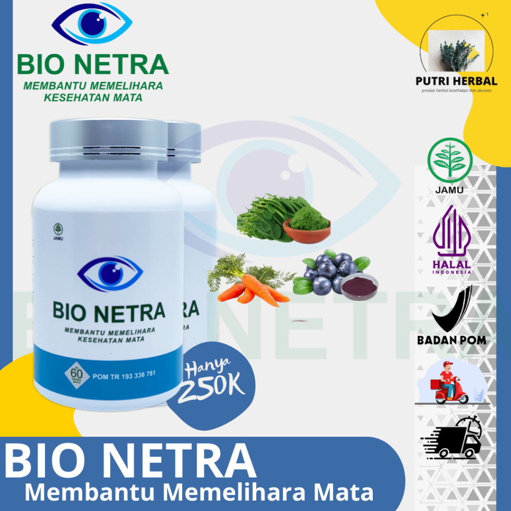 Jual BIO NETRA OBAT TETES MATA MINUS ORIGINAL 100% | Shopee Indonesia