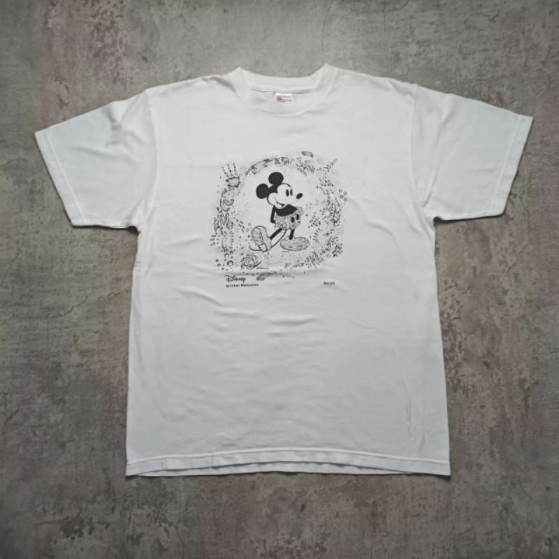 Disney Kaos Lengan Pendek Pria Print Mickey Situation