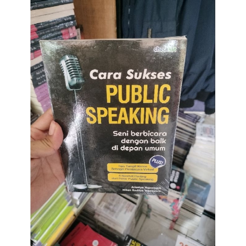 Jual BUKU CARA SUKSES PUBLIC SPEAKING | Shopee Indonesia