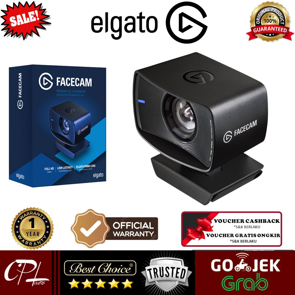 Jual Elgato Facecam Full HD Streaming Web Camera - GARANSI RESMI ...