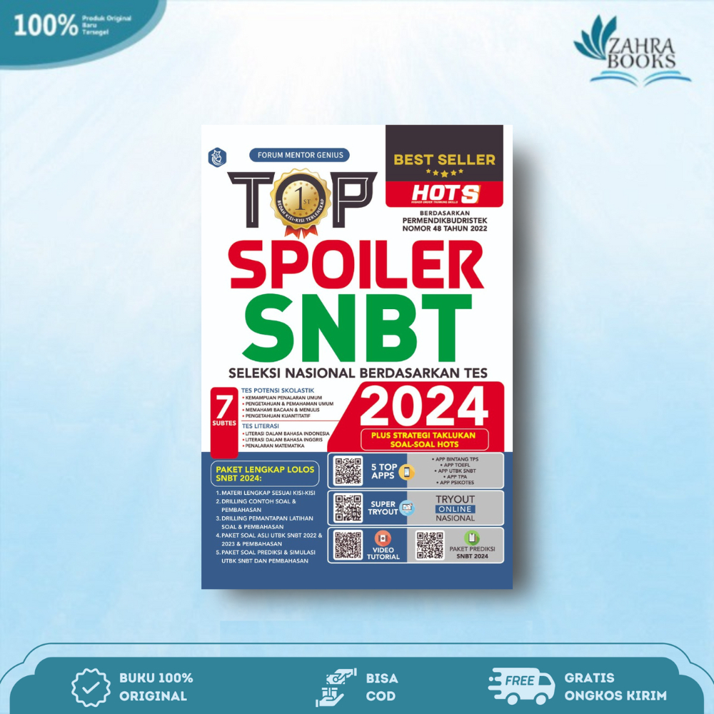 Jual Buku Top Spoiler SNBT 2024 - Forum Mentor Genius | Shopee Indonesia