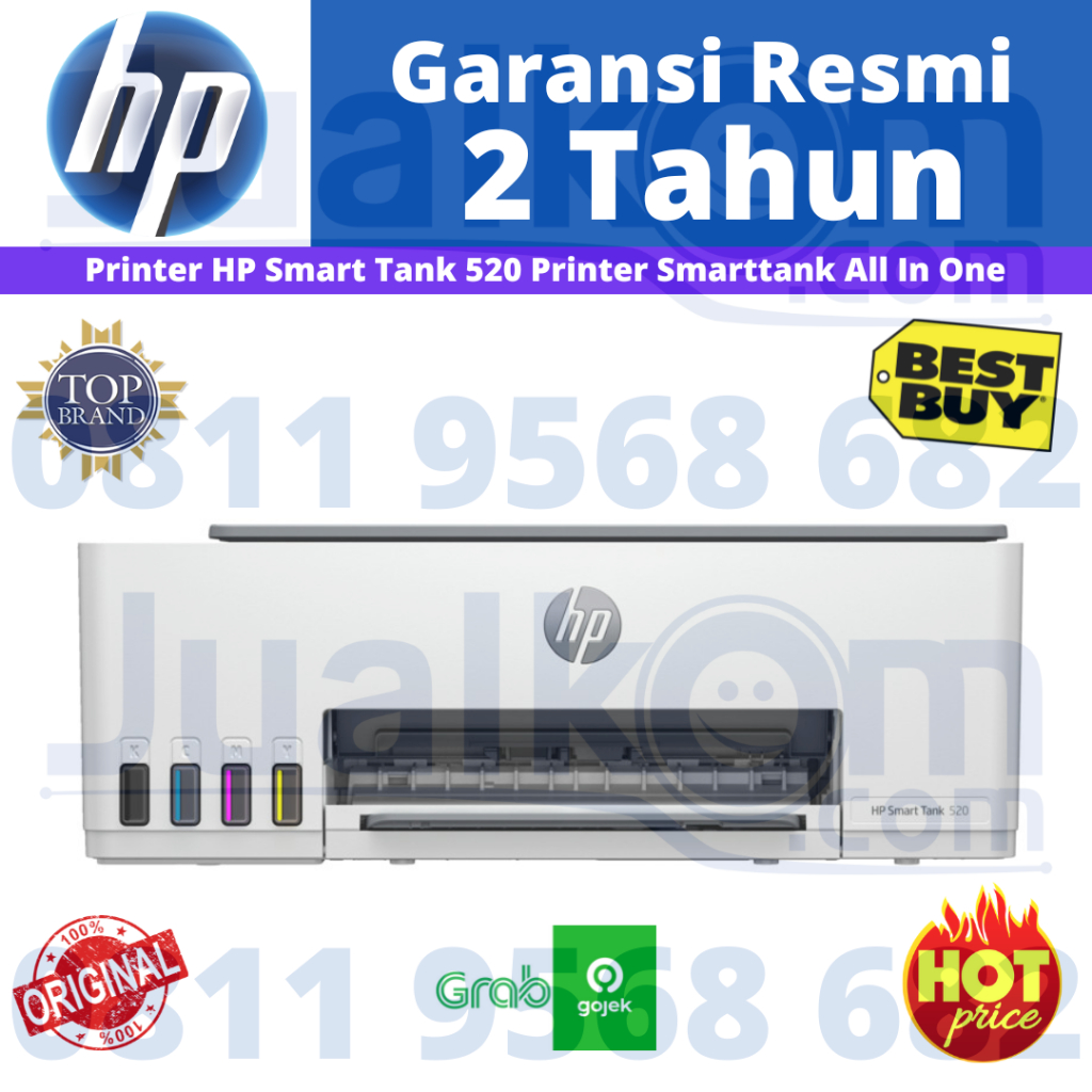 Jual Printer HP Smart Tank 520 Printer Smarttank All In One | Shopee ...