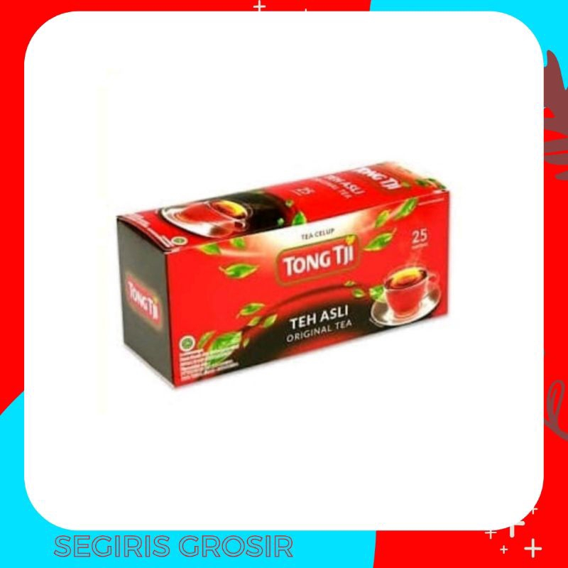 Jual Teh Tong Tji Original Tea Blacktea Isi 25 Shopee Indonesia