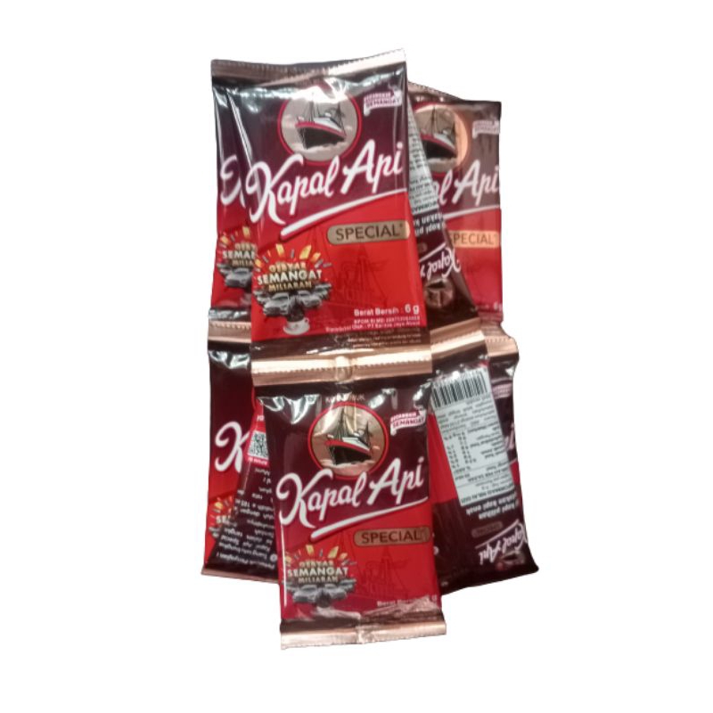 Kapal Api Spesial 6 gr (1 renceng isi 10 sachet)