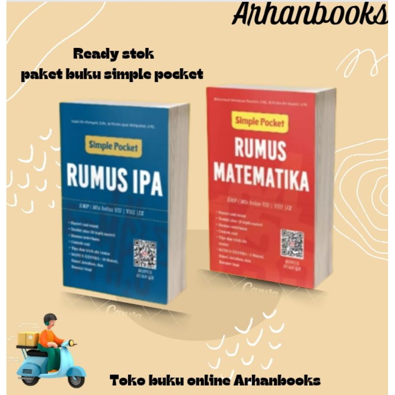 Jual Buku Rumus Smp Simple Pocket Matematika Ipa Smp Mts Shopee