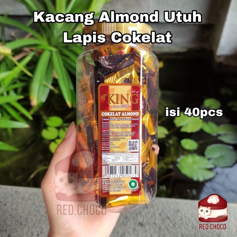 Jual Dking Cokelat Almond Toples Isi 40pcs Shopee Indonesia 7197