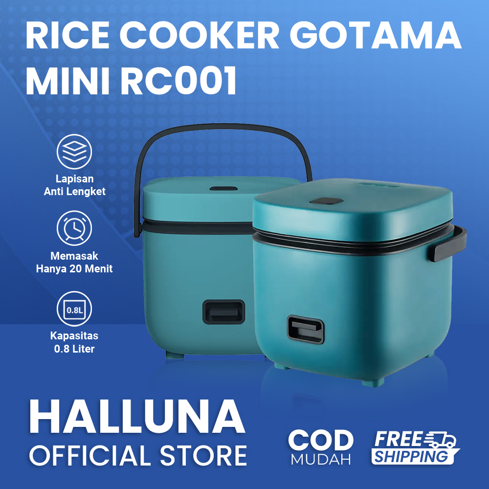 Jual SOSEKI Rice Cooker Mini Elektrik 1.2L / Mini Rice Cooker Digital  Elektrik Anti Lengket / Penanak Nasi Kecil - Biru di Seller Soseki Official  Store - Soseki Official Store - Kota Jakarta Utara