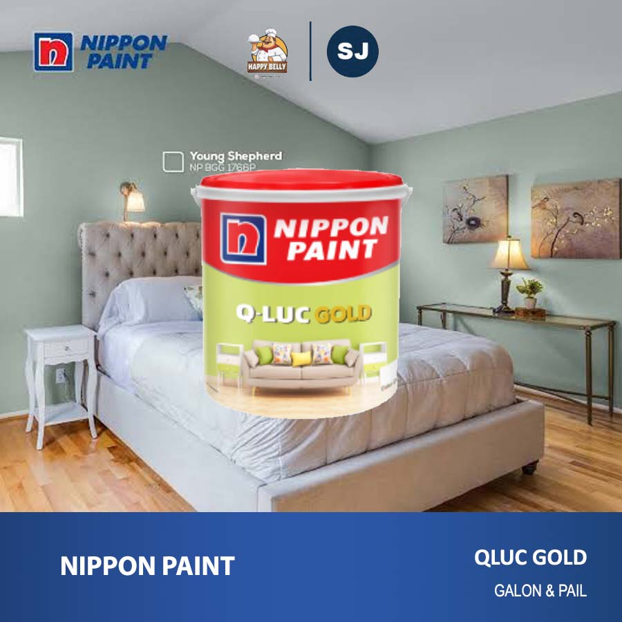 Jual Cat Tembok Interior Qluc Gold Nippon Paint [TINTING COLOR] 18KG ...