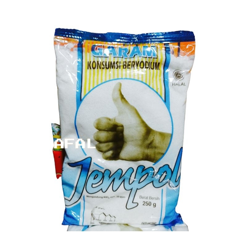 Jual GARAM CAP JEMPOL 250 g Shopee Indonesia