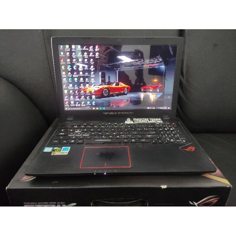 Jual Laptop Asus Rog Gaming Gl553 Ve Original Lengkap Shopee Indonesia