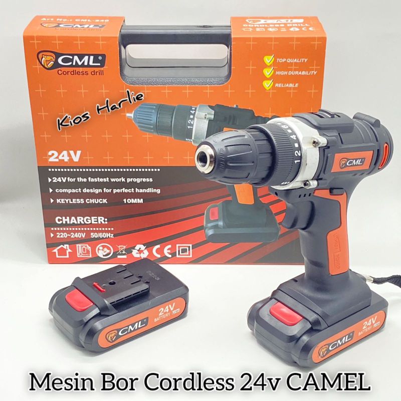 Jual Mesin Bor Mesin Bor Cordless Mesin Cordless Drill Camel Shopee Indonesia