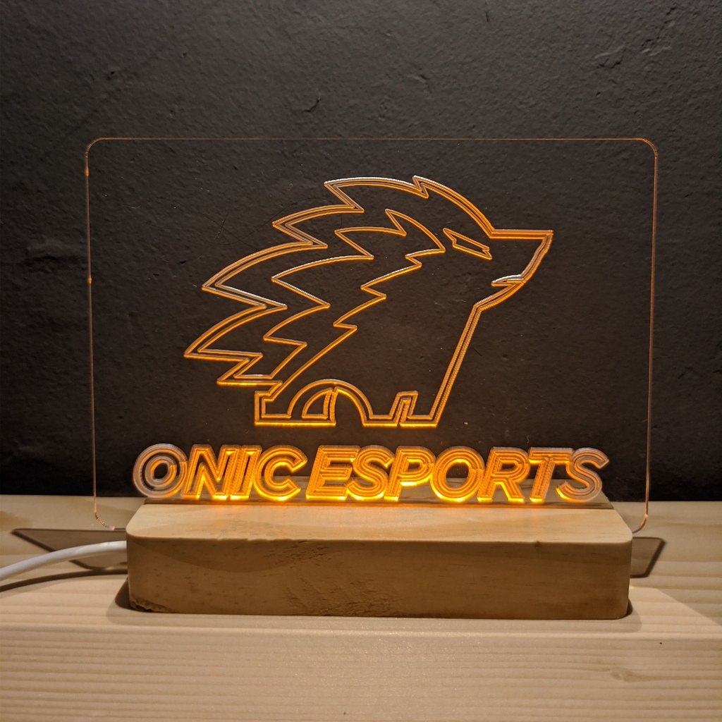 Jual Team Mobile Legends Onic Rrq Btr Aura Evos Alter Ego Lampu Led