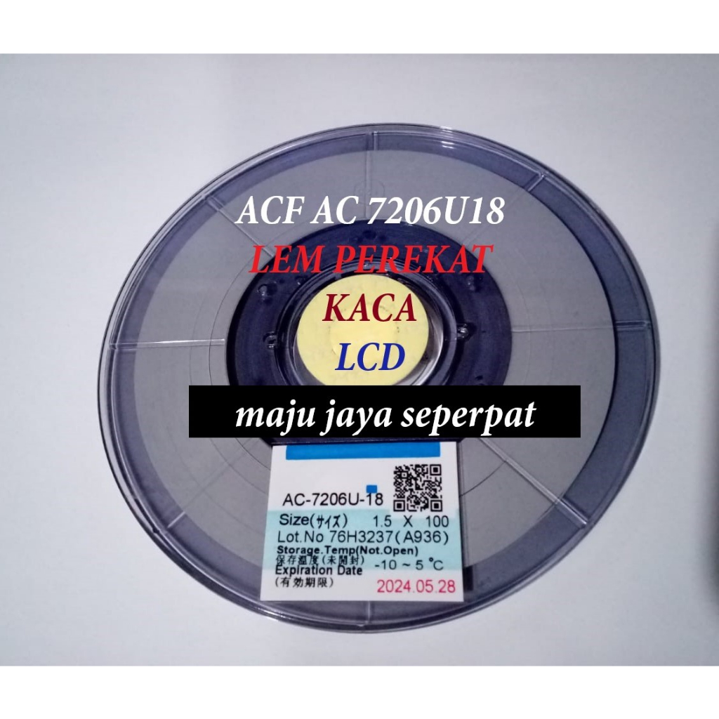 Jual Cm Meter Acf Ac U Atau Acf Ac Lebar Mm Mata Solder T Atau Cairan