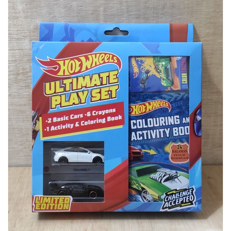 Jual Hotwheels Ultimate Play Set Nissan Silvia S15 LBWK black & Tesla ...