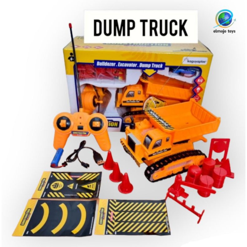 Jual Mainan Anak RC Excavator Remote Control Bulldozer RC Dump Truck