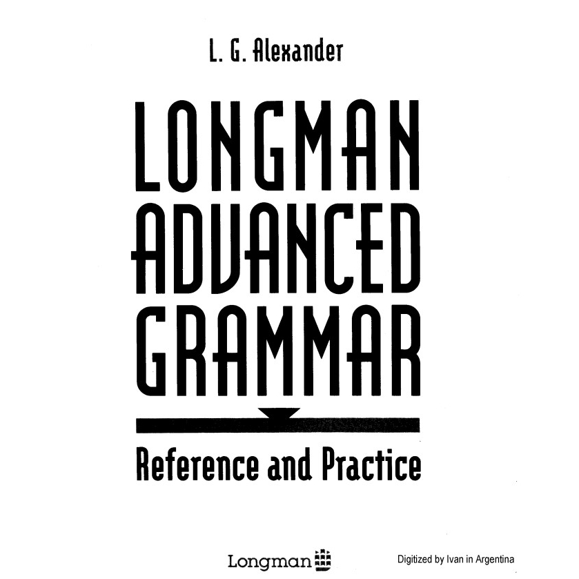 Jual Longman Advanced Grammar, Tata bahasa lanjutan Longman | Shopee ...