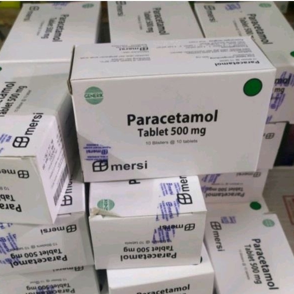 Jual Paracetamol Tablet 500 Mg Mersi Shopee Indonesia