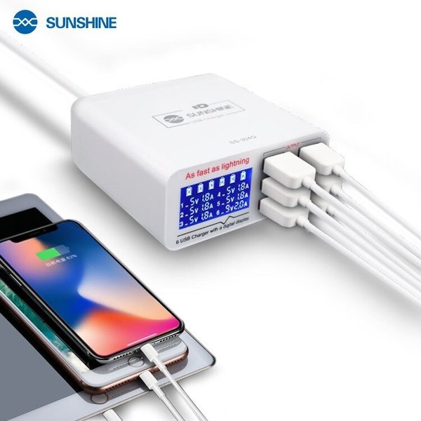 Jual Sunshine SS-304Q Super Fast USB Port 5 IN 1 Quick 3.0 Fast ...