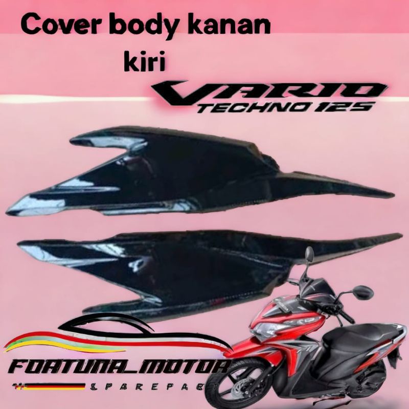 Jual Cover Body Kanan Kiri Vario Techno Fi Old Shopee