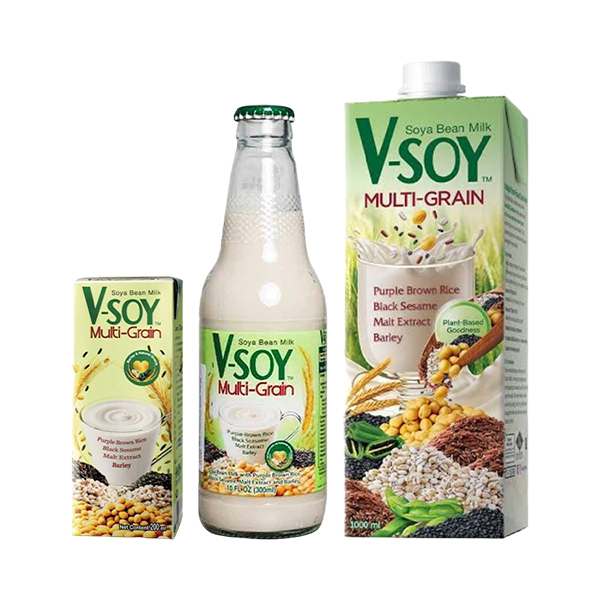 Jual ANEKA VSOY VSOY SOYA BEAN MULTI GRAIN LOW SUGAR MINUMAN SEHAT