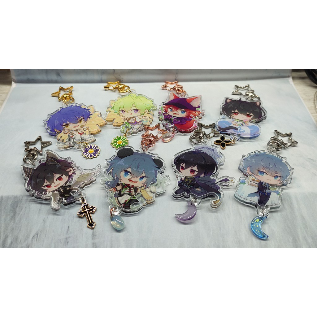 Jual [Fanmerch] Ensemble Stars Acrylic Keychain Rei Ritsu Izumi Rinne ...