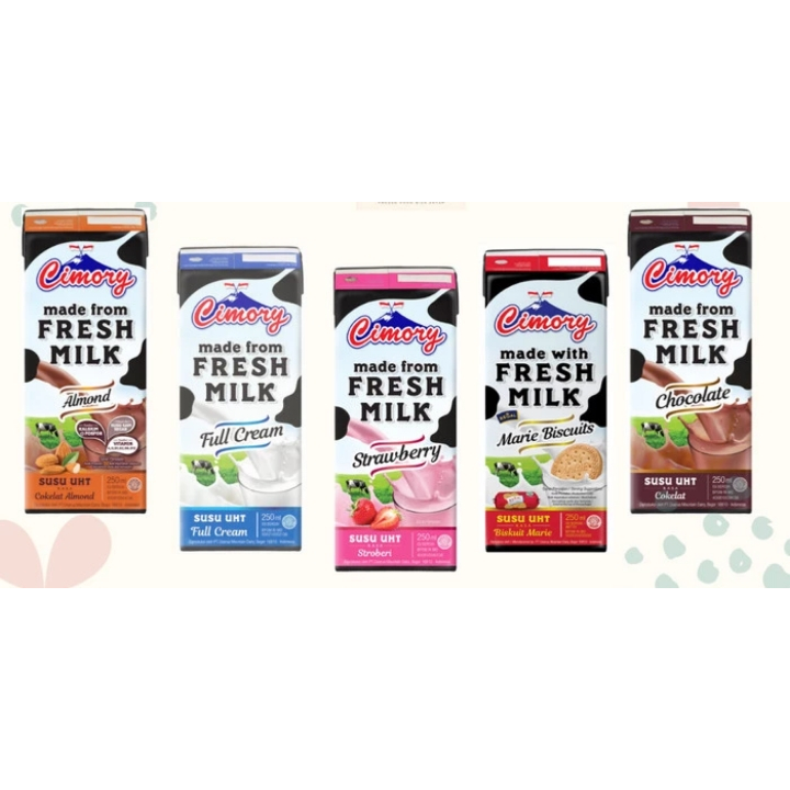 Jual Susu Cimory Uht Fresh Milk 250ml Shopee Indonesia