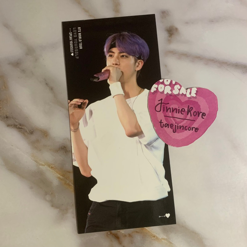 Bts official speak deals yourself sao paulo jimin bookmark photocard