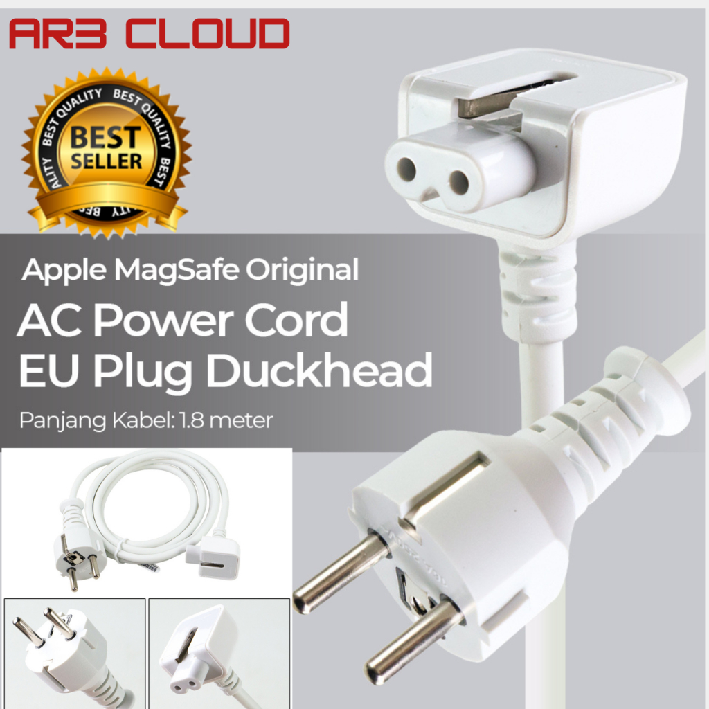 Jual Kabel AC Adapter Apple Magsafe / Volex Extension Cord - Original 1 ...