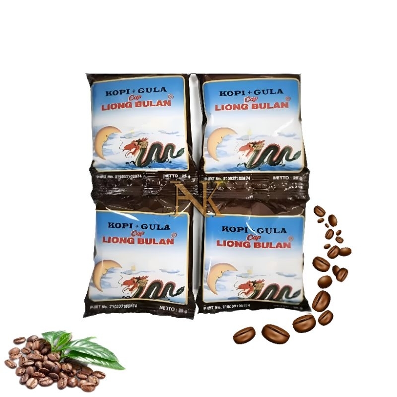 Jual Kopi Gula Cap Liong Bulan Isi 20pcs Khas Bogor Lg Shopee