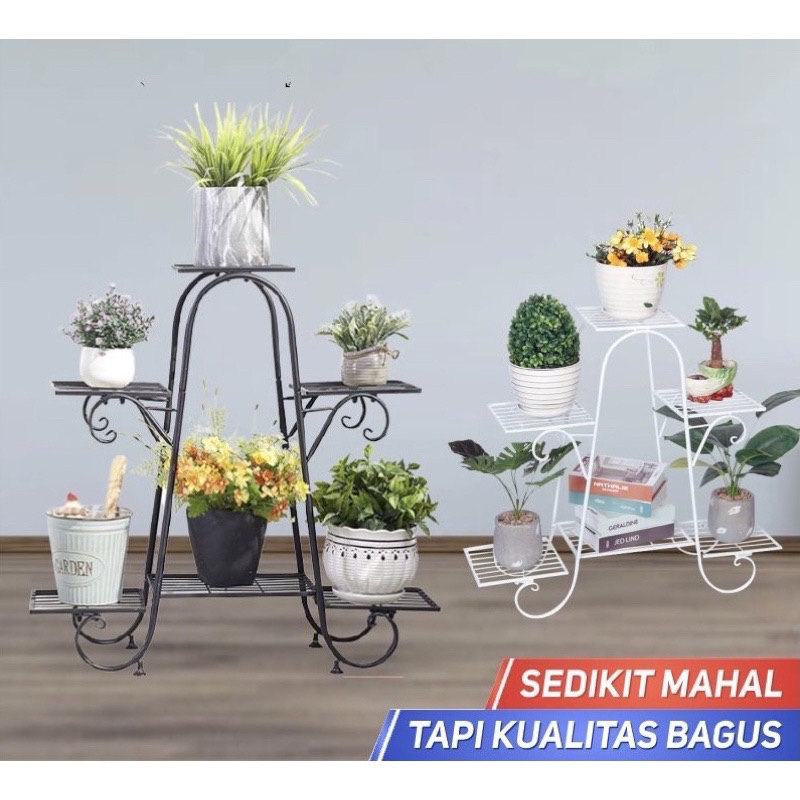 Jual Standing Pot Susun Rak Bunga Pot Bunga Besi Sni Mm Shopee