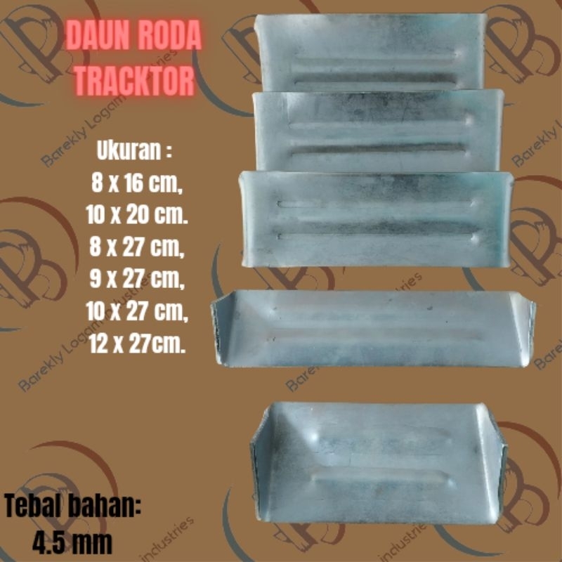 Jual Daun roda tracktor G1000/G600/G3000 tahan karat | Shopee Indonesia