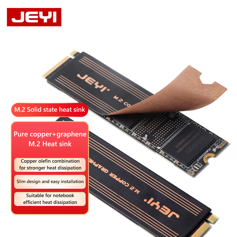 Jual JEYI M2CG M.2 SSD Heatsink DualLayer Graphene Copper Foil for