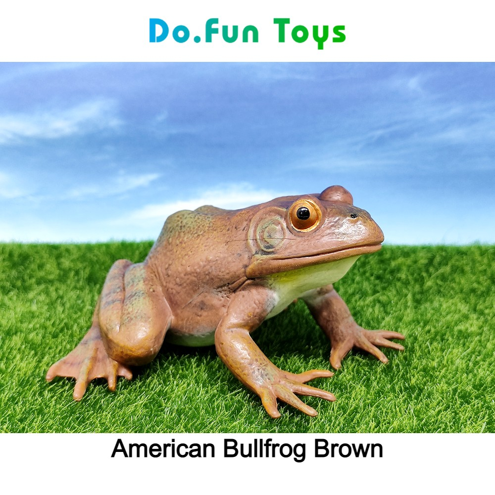 Jual Animal Figurine | AMERICAN BULLFROG / Mainan Miniatur Binatang ...