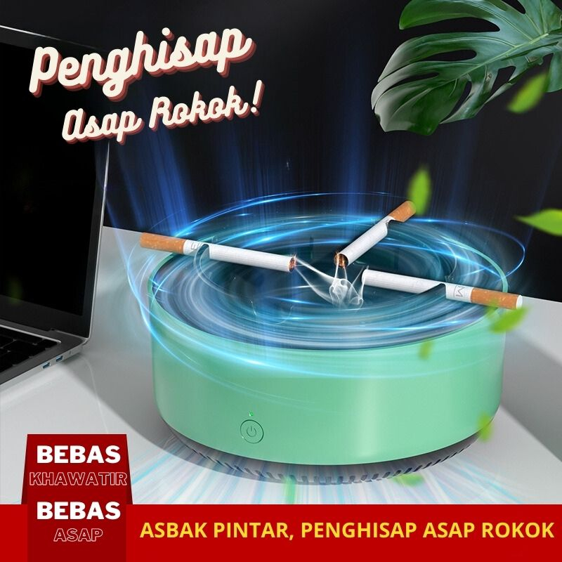 Jual Vacuum Elektrik Asbak Penghisap Asap Rokok Baterai AA | Shopee