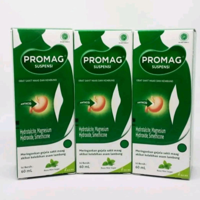 Jual Promag Cair (Sirup Suspensi) Obat Maag Dan Kembung Kemasan Botol ...