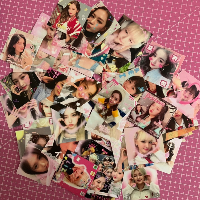 Jual Sticker Mailer Sellkor NCT Lesserafim Ive Freebies | Shopee Indonesia