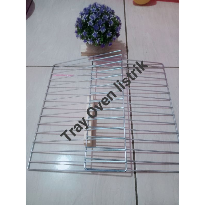 Jual Tray /Rak Oven kusus oven SEKAI 21 liter/ ukuran 31,5 X 26 cm ...