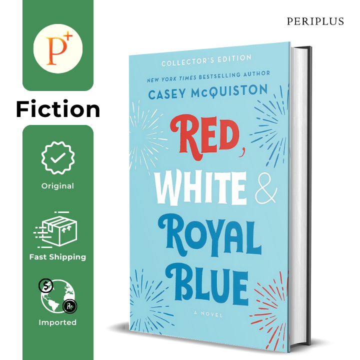 Red, White & Royal Blue: Collector's Edition: A Novel: 9781250856036:  McQuiston, Casey: Books 