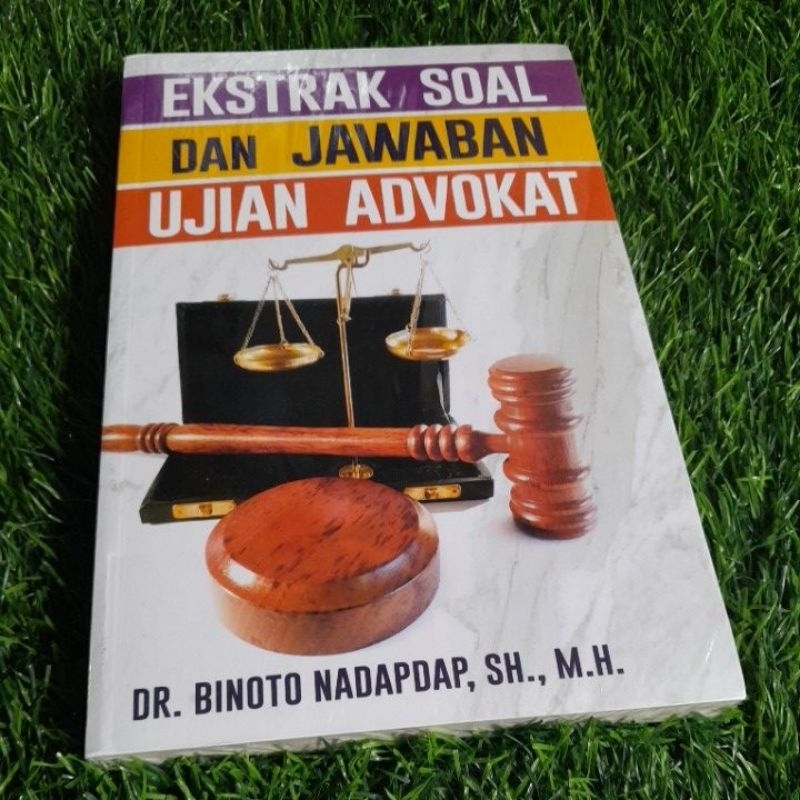 Jual BUKU EKSTRAK SOAL DAN JAWABAN UJIAN ADVOKAT | Shopee Indonesia