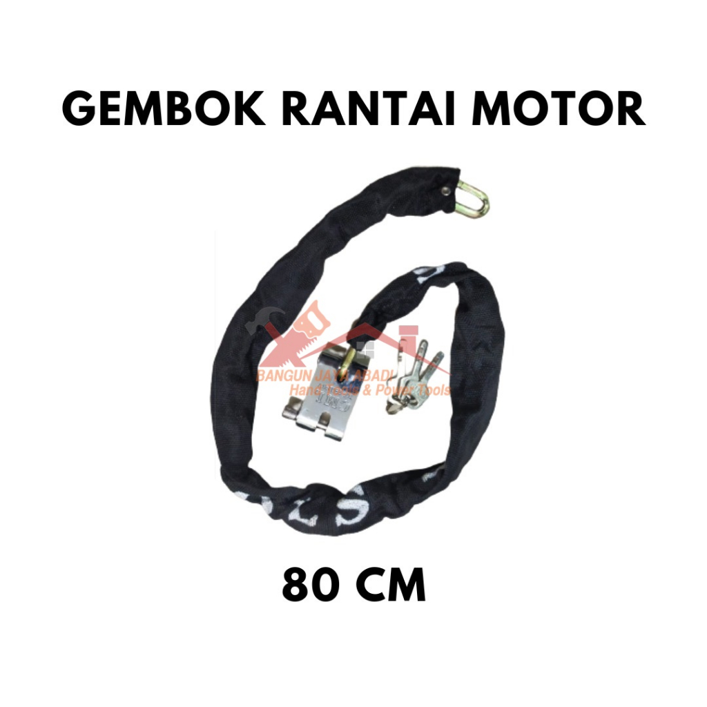 Jual GEMBOK RANTAI GUDANG PAGAR MOTOR 80cm BERKUALITAS TERMURAH ...