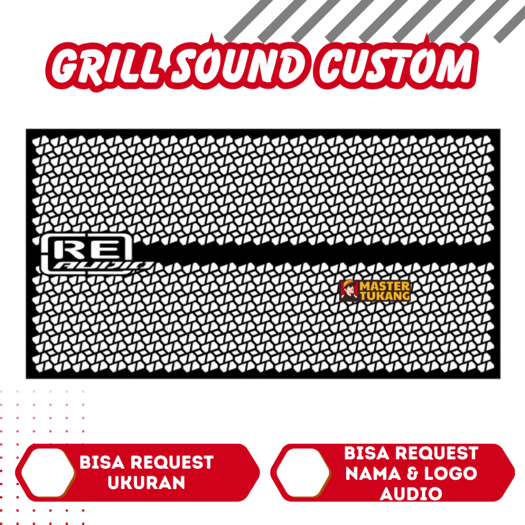 Jual MG - Grill Sound Line Array Costum Motif | Shopee Indonesia