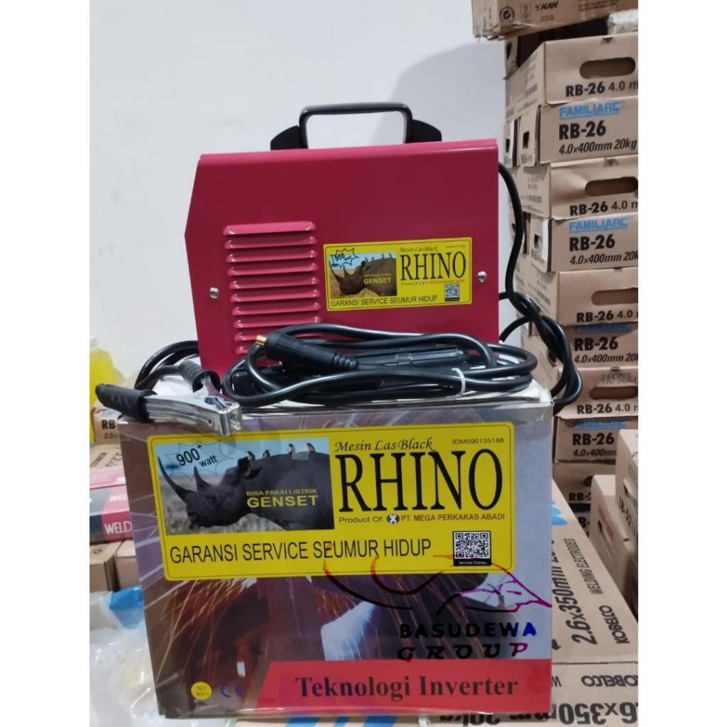 Jual Rhino Mesin Las Mma A Merah Watt Mesin Las W Trafo Las Shopee Indonesia