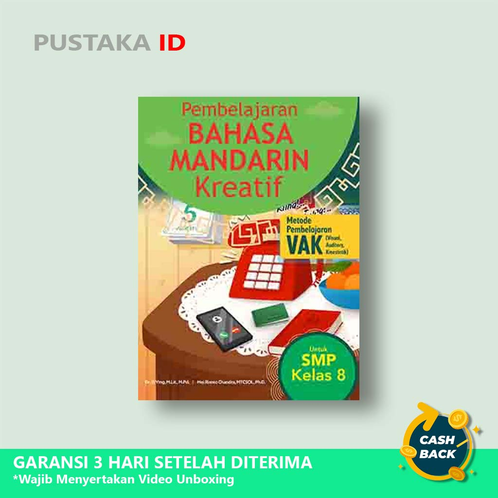 Jual Buku Pembelajaran Bahasa Mandarin Kreatif Untuk Smp Kelas 8 Original Shopee Indonesia