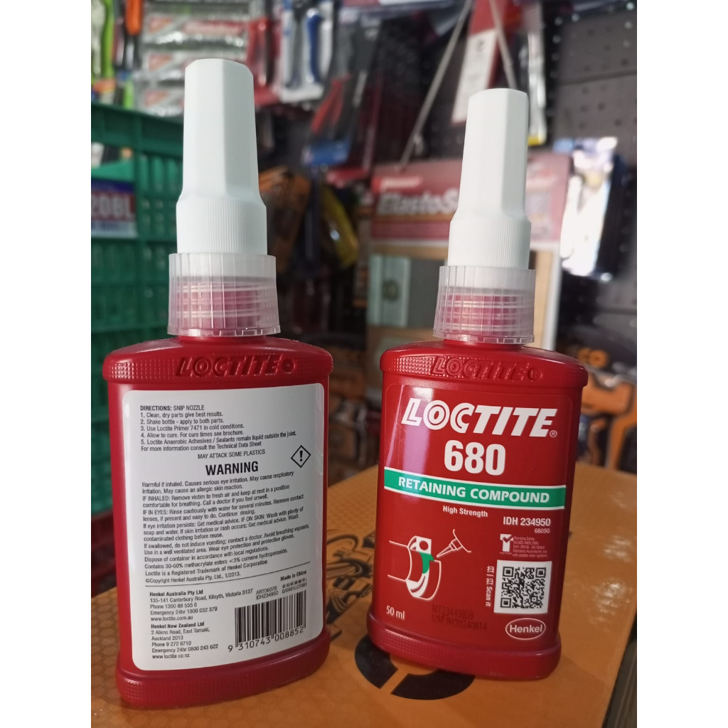 Jual LOCTITE 680 Henkel Retaining Compound Lem Bearing/Lem Shaft 50 ml