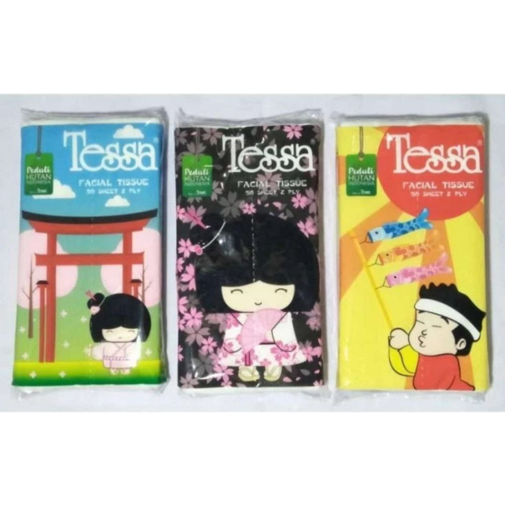 Jual [ TP 19 ] TP19 TESSA TISSUE TRAVEL PACK 50SHEET RENCENG SATUAN ...